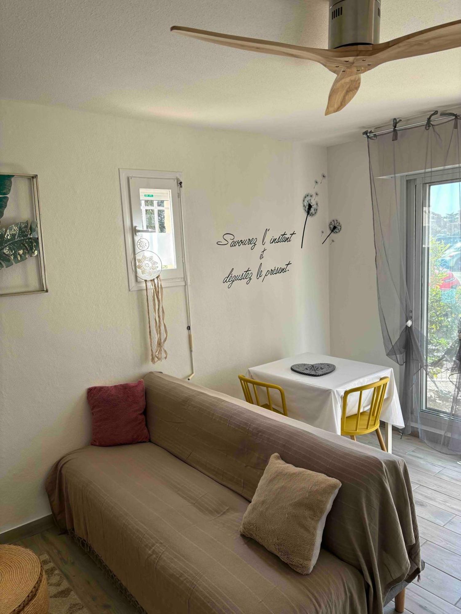 לה ברקרה T2 Cosy Avec Jardin Barcares Village מראה חיצוני תמונה
