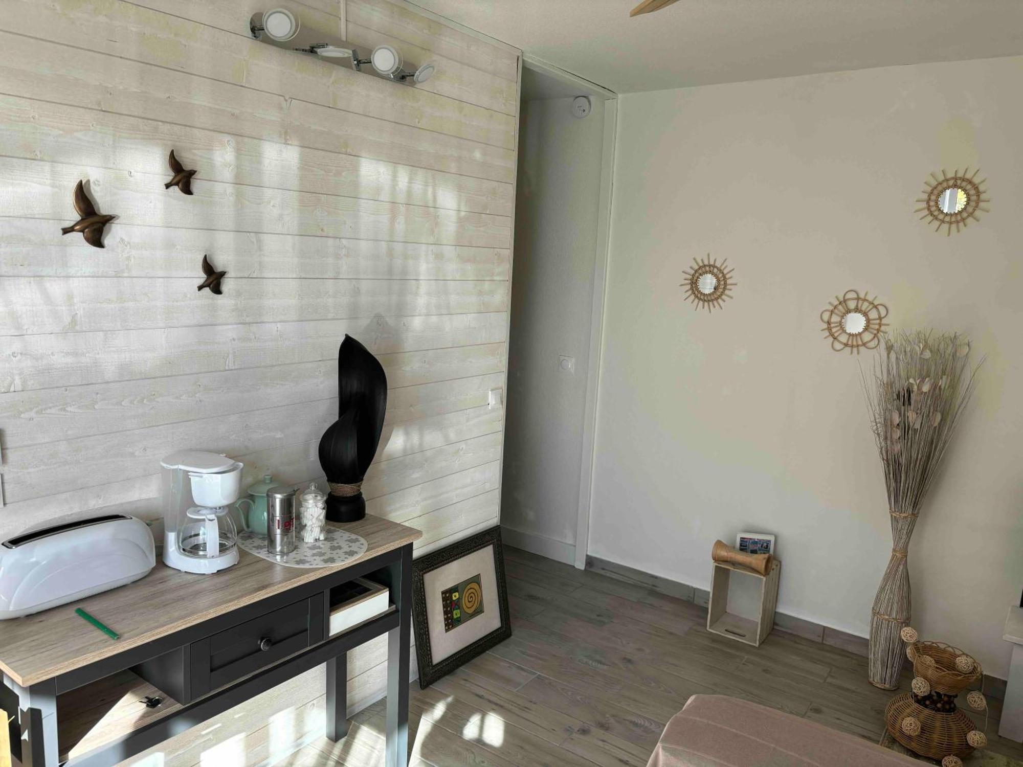 לה ברקרה T2 Cosy Avec Jardin Barcares Village מראה חיצוני תמונה